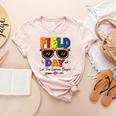 Field Day 2025 Let The Games Begin Kids Boys Girls Teachers Women's Heather T-Shirt Heather Peach