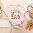 Field Zoo Trip Shirt For Teacher Second Grade Crew Women's Heather T-Shirt Heather Peach