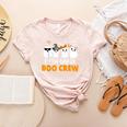 Fifth Grade Boo Crew Halloween Teacher Costume Women's Heather T-Shirt Heather Peach Fifth Grade Boo Crew Halloween Teacher Costume Women's Heather T-Shirt Heather Peach