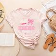 First Day Of School Teacher Girl Coquette Hello Kindergarten Women's Heather T-Shirt Heather Peach First Day Of School Teacher Girl Coquette Hello Kindergarten Women's Heather T-Shirt Heather Peach