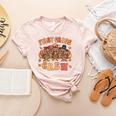First Grade Crew Thanksgiving Fall Teacher 1st Grade Team Women's Heather T-Shirt Heather Peach First Grade Crew Thanksgiving Fall Teacher 1st Grade Team Women's Heather T-Shirt Heather Peach