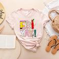Fri-Yay Happy Friday Lovers Teacher Weekend Women Women's Heather T-Shirt Heather Peach