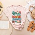 Future Marine Biologist Student Biology Teacher Kids Women's Heather T-Shirt Heather Peach Future Marine Biologist Student Biology Teacher Kids Women's Heather T-Shirt Heather Peach