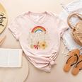 Future Teacher Kids Youth Girls Rainbow Pre-k Kindergarten Women's Heather T-Shirt Heather Peach Future Teacher Kids Youth Girls Rainbow Pre-k Kindergarten Women's Heather T-Shirt Heather Peach