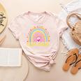 Future Teacher Rainbow Women's Heather T-Shirt Heather Peach Future Teacher Rainbow Women's Heather T-Shirt Heather Peach