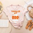 Girl Toddler Boo Crew Daycare Teacher Halloween Party Women's Heather T-Shirt Heather Peach Girl Toddler Boo Crew Daycare Teacher Halloween Party Women's Heather T-Shirt Heather Peach