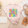Groovy In My Middle School Era Back To School Teacher Women's Heather T-Shirt Heather Peach Groovy In My Middle School Era Back To School Teacher Women's Heather T-Shirt Heather Peach