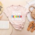Gym Teacher Back To School Teacher Shirts For Men Women Girls Kids Women's Heather T-Shirt Heather Peach