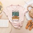 Halloween Teacher I'Ll Just Wait Until It's Quiet Women's Heather T-Shirt Heather Peach Halloween Teacher I'Ll Just Wait Until It's Quiet Women's Heather T-Shirt Heather Peach