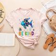 Happy First Day Of School Fish Rainbows Teacher Be Kind Women's Heather T-Shirt Heather Peach Happy First Day Of School Fish Rainbows Teacher Be Kind Women's Heather T-Shirt Heather Peach