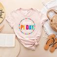 Happy Pi Day Pie Math Coach Teacher Pi Day Lover Nerdy Women's Heather T-Shirt Heather Peach Happy Pi Day Pie Math Coach Teacher Pi Day Lover Nerdy Women's Heather T-Shirt Heather Peach