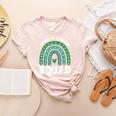 House Of Courage Squad RCA School Teacher Student Tee Women's Heather T-Shirt Heather Peach