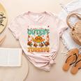 Humor I Teach The Cutest Turkeys Thanksgiving Teacher Women's Heather T-Shirt Heather Peach Humor I Teach The Cutest Turkeys Thanksgiving Teacher Women's Heather T-Shirt Heather Peach