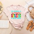 THE INFLUENCE OF A GREAT TEACHER IS NEVER ERASED Teaching For Men Women Girls Kids Women's Heather T-Shirt Heather Peach THE INFLUENCE OF A GREAT TEACHER IS NEVER ERASED Teaching For Men Women Girls Kids Women's Heather T-Shirt Heather Peach