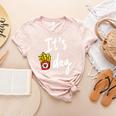 It's Fry Day Teacher Life Women's Heather T-Shirt Heather Peach It's Fry Day Teacher Life Women's Heather T-Shirt Heather Peach