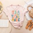 It's A Good Day To Make Music Musician Band Music Teacher Women's Heather T-Shirt Heather Peach It's A Good Day To Make Music Musician Band Music Teacher Women's Heather T-Shirt Heather Peach