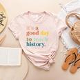 It's A Good Day To Teach History Teacher Men Women Women's Heather T-Shirt Heather Peach It's A Good Day To Teach History Teacher Men Women Women's Heather T-Shirt Heather Peach