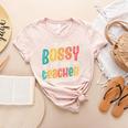 I´m Not Bossy I´m The Teacher Graduation Men Women Women's Heather T-Shirt Heather Peach