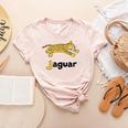 J Is For Jaguar ABC Alphabet T-Shirt For Teachers Students Women's Heather T-Shirt Heather Peach J Is For Jaguar ABC Alphabet T-Shirt For Teachers Students Women's Heather T-Shirt Heather Peach