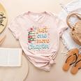 Just One More Chapter Book Reading Floral Teacher Book Lover Women's Heather T-Shirt Heather Peach Just One More Chapter Book Reading Floral Teacher Book Lover Women's Heather T-Shirt Heather Peach