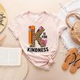 K Is For Kindness Unity Day Teacher Kids Women's Heather T-Shirt Heather Peach K Is For Kindness Unity Day Teacher Kids Women's Heather T-Shirt Heather Peach