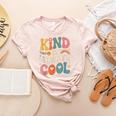 Kind Is Always Cool Teacher Graphic Tees Choose Kindness Women's Heather T-Shirt Heather Peach Kind Is Always Cool Teacher Graphic Tees Choose Kindness Women's Heather T-Shirt Heather Peach