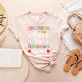 Kindergarten Where The Adventure Begins Shirt Children's Teacher Women's Heather T-Shirt Heather Peach Kindergarten Where The Adventure Begins Shirt Children's Teacher Women's Heather T-Shirt Heather Peach