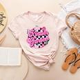 Kindergarten Teacher Women Checkered First Day Of School Women's Heather T-Shirt Heather Peach Kindergarten Teacher Women Checkered First Day Of School Women's Heather T-Shirt Heather Peach