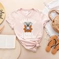 Koalafied School Psychologist Koala Lover Psychology Teacher Women's Heather T-Shirt Heather Peach