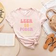 Leer Es Poder Groovy Spanish Teacher Bilingual Maestra Men Women Women's Heather T-Shirt Heather Peach Leer Es Poder Groovy Spanish Teacher Bilingual Maestra Men Women Women's Heather T-Shirt Heather Peach