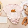 Let's Eat Kids Grammar For Thanksgiving Teacher Women's Heather T-Shirt Heather Peach Let's Eat Kids Grammar For Thanksgiving Teacher Women's Heather T-Shirt Heather Peach