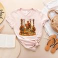 Librarian Turkey Reading Book Fall Thanksgiving Teacher Book Women's Heather T-Shirt Heather Peach