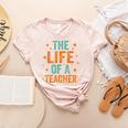 The Life Of A Teacher Women's Heather T-Shirt Heather Peach