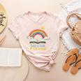 Take a Look It's In a Book Vintage Reading Teacher Rainbow Women's Heather T-Shirt Heather Peach Take a Look It's In a Book Vintage Reading Teacher Rainbow Women's Heather T-Shirt Heather Peach