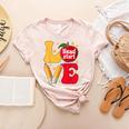 Love Headstart Head Start Teachers First Day Of School Women's Heather T-Shirt Heather Peach Love Headstart Head Start Teachers First Day Of School Women's Heather T-Shirt Heather Peach