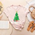 Math Teacher Polygon Christmas Tree Geometry Merry Christmas Women's Heather T-Shirt Heather Peach Math Teacher Polygon Christmas Tree Geometry Merry Christmas Women's Heather T-Shirt Heather Peach