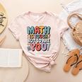 Math Is Tough But So Are You Motivational School Teacher Women's Heather T-Shirt Heather Peach Math Is Tough But So Are You Motivational School Teacher Women's Heather T-Shirt Heather Peach