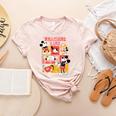 Mickey Mouse Teacher Life Women's Heather T-Shirt Heather Peach Mickey Mouse Teacher Life Women's Heather T-Shirt Heather Peach