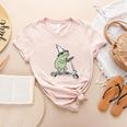 Off To Teach English Scooter Frog ESL Teacher Literature Women's Heather T-Shirt Heather Peach Off To Teach English Scooter Frog ESL Teacher Literature Women's Heather T-Shirt Heather Peach