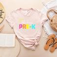 Oh Hey Pre-k Shirt Back To School Teachers Students Women's Heather T-Shirt Heather Peach Oh Hey Pre-k Shirt Back To School Teachers Students Women's Heather T-Shirt Heather Peach