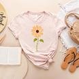 Paraprofessional Para Sunflower Teacher Back To School Women's Heather T-Shirt Heather Peach Paraprofessional Para Sunflower Teacher Back To School Women's Heather T-Shirt Heather Peach