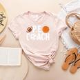 PE Gym Teacher Quotes School Class Instructor And Coach Women's Heather T-Shirt Heather Peach PE Gym Teacher Quotes School Class Instructor And Coach Women's Heather T-Shirt Heather Peach