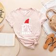 PE Squad Christmas PE Teacher Matching Xmas Women's Heather T-Shirt Heather Peach