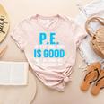 PE Teacher Art For Men Women Gym Teacher Appreciation Women's Heather T-Shirt Heather Peach PE Teacher Art For Men Women Gym Teacher Appreciation Women's Heather T-Shirt Heather Peach