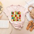PE Teacher Christmas Holiday Women's Heather T-Shirt Heather Peach PE Teacher Christmas Holiday Women's Heather T-Shirt Heather Peach