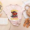 Pirate Pre-K Teacher Preschool Halloween Women's Heather T-Shirt Heather Peach