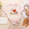 Pirate Teacher Men Women Kids Women's Heather T-Shirt Heather Peach