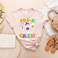 Pre-K Boo Crew Cute Ghost Halloween Costume Teacher Student For Men Women Kids Women's Heather T-Shirt Heather Peach Pre-K Boo Crew Cute Ghost Halloween Costume Teacher Student For Men Women Kids Women's Heather T-Shirt Heather Peach