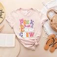 Pre-K Boo Crew Pre-K Teacher Student Kids Halloween Women's Heather T-Shirt Heather Peach Pre-K Boo Crew Pre-K Teacher Student Kids Halloween Women's Heather T-Shirt Heather Peach