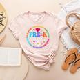Pre K Dream Team Back To School Boys First Day Teacher Women's Heather T-Shirt Heather Peach Pre K Dream Team Back To School Boys First Day Teacher Women's Heather T-Shirt Heather Peach